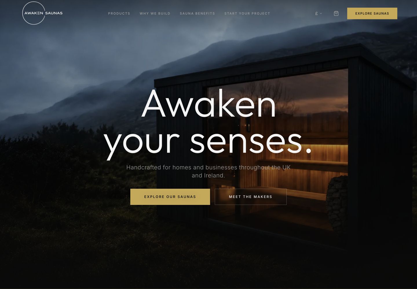 Awaken Saunas project preview