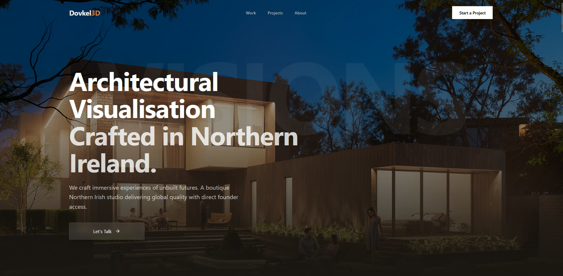 Dovkel3D website by Stocks Local